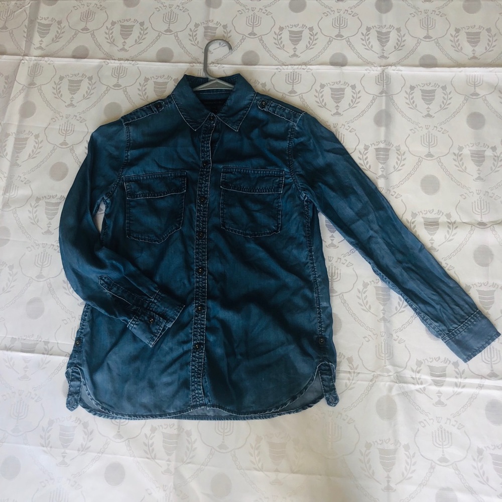 Banana Republic Denim Blouse (Shirt)